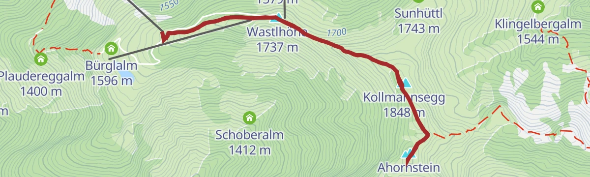 Bike & Hike Bürglalmbahn-Ahornstein TEIL WANDERN